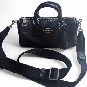 COACH Black Lacey Mini Crossbody Bag
